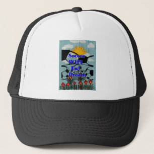 Casquette Soccer WIFI Manger Rêve - Sport amusant Art Imprim