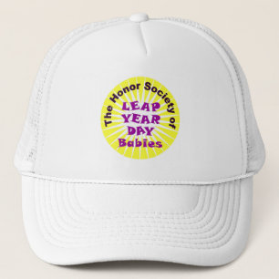 CASQUETTE SOCIÉTÉ D'HONNEUR DES BÉBÉS DE JOUR D'ANNÉE