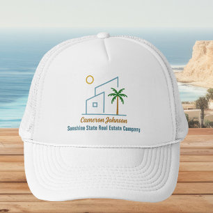 Casquette Société Immobilière de Plage Realtor Côtier Sur Me