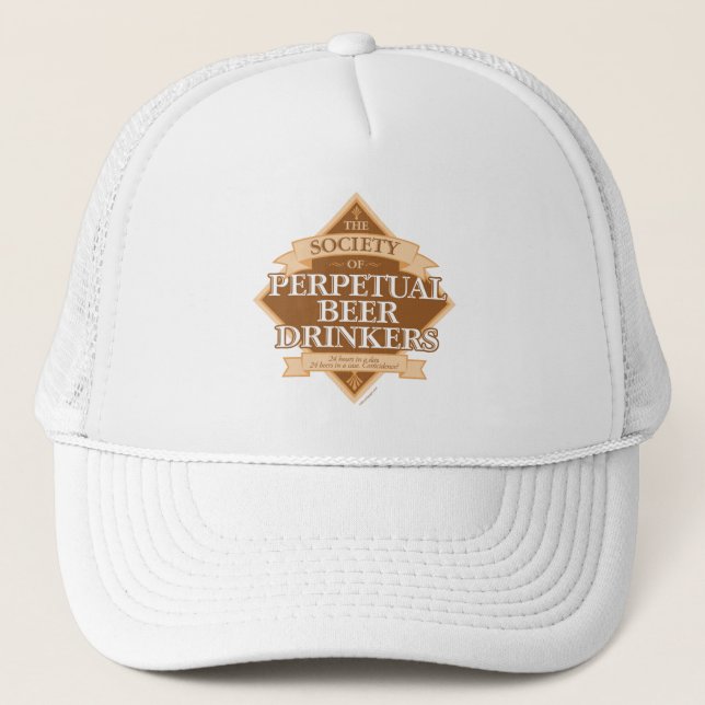 Casquette Société Perpetual Beer Drinkers Trucker Hat (Devant)