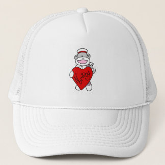 Casquette Sock Monkey I Love Nursing T-shirts et cadeaux