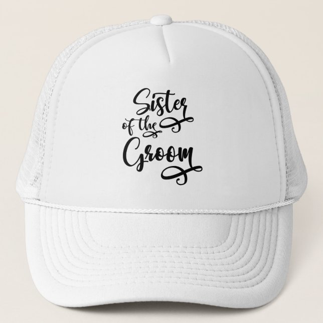 Casquette Sœur du marié (Devant)