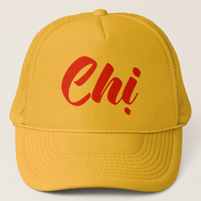 Casquette Soeur Vietnamienne - Chi ~ Tien ng Viêt (Devant)