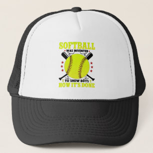 Casquette Softball a été inventé pour montrer aux garçons co