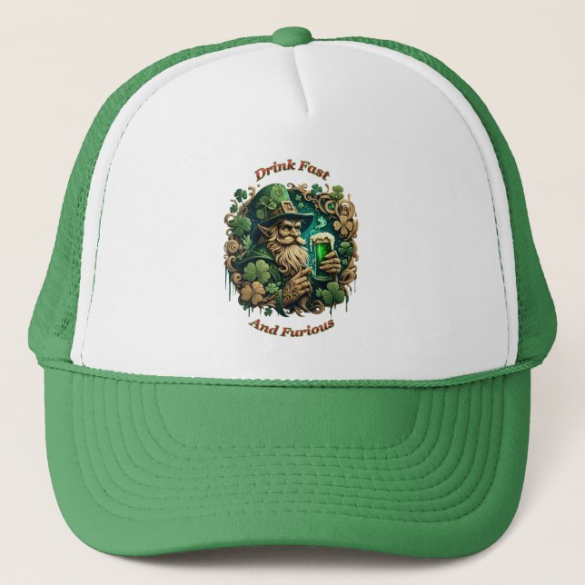 Casquette Soirée enchantée de toast Ale A Leprechauns (Devant)