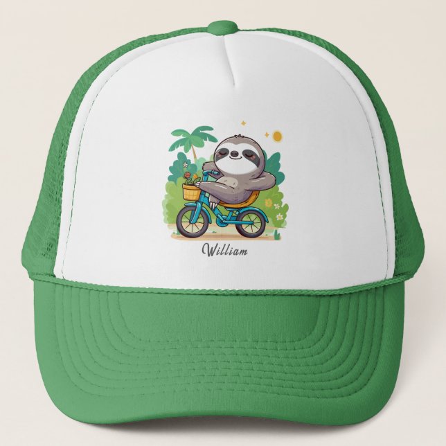 Casquette Soirée vélo de parfum sur mesure (Devant)