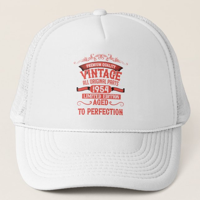 Casquette Soixante-dix vintages 70e anniversaire personnalis (Devant)