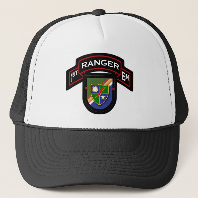 Casquette soixante-quinzième Régiment de Rangers - aéroporté (Devant)