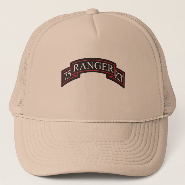 Casquette soixante-quinzième Rouleau de régiment de Rangers (Devant)
