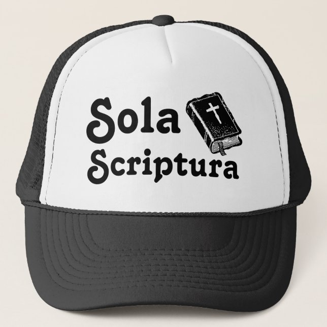Casquette Sola Scriptura (Devant)