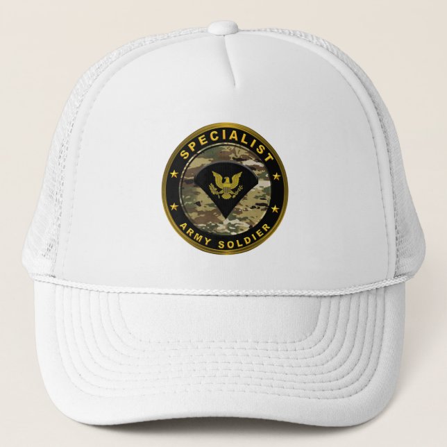 Casquette Soldat spécialisé de l'armée (Devant)