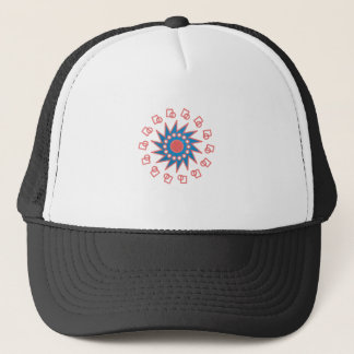 Casquette Soleil bleu