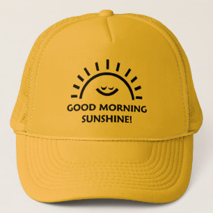 Casquette Soleil bonjour