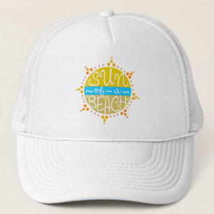 Casquette Soleil d'une plage Amusante Cute Pun Été Balnéaire