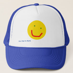 Casquette Soleil souriant, visage joyeux