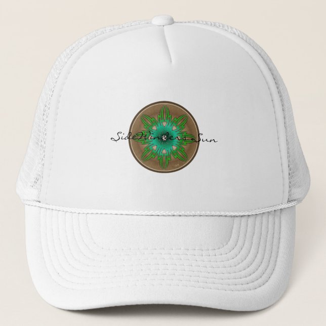 Casquette Soleil vert (Devant)