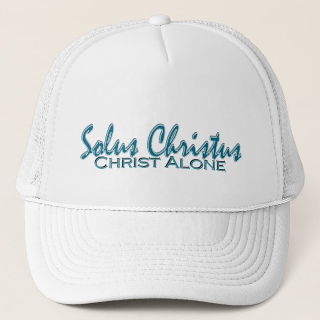 Casquette Solus Christus~ seul le Christ (Devant)