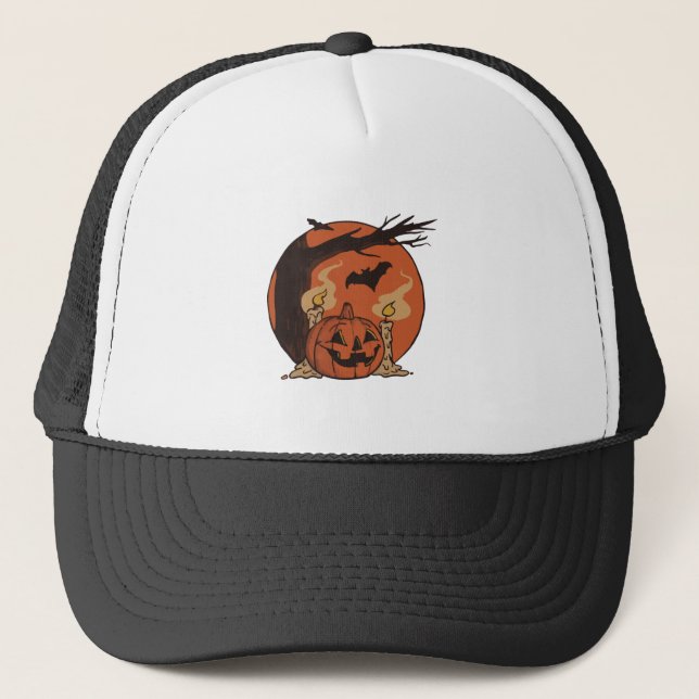 Casquette sommeil d'Halloween (Devant)