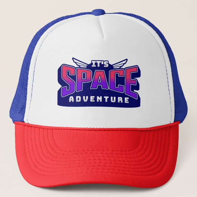 Casquette Son chapeau d'aventure spatiale (Devant)