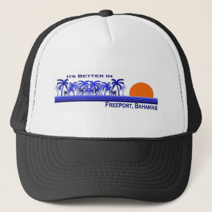 Casquette Son meilleur dans le port franc, Bahamas