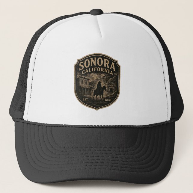 Casquette Sonora – Reine des Mines du Sud  (Devant)