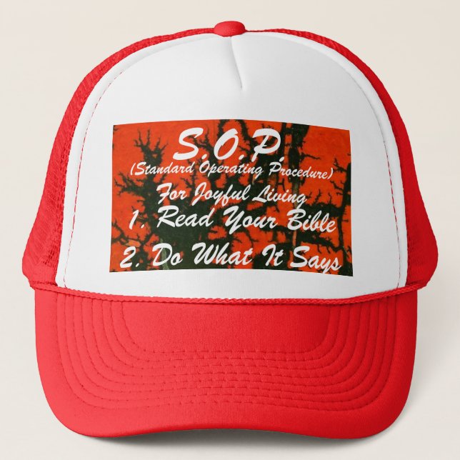 Casquette SOP de la Bible (Devant)
