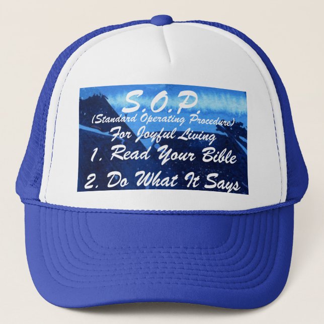 Casquette SOP de la Bible (Devant)