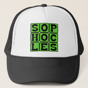 Casquette Sophocle, Tragédien Grec