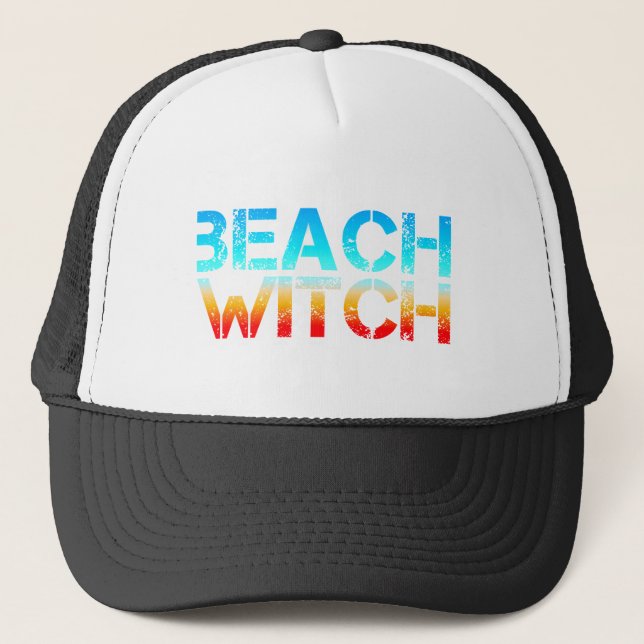 Casquette sorcière de plage (Devant)