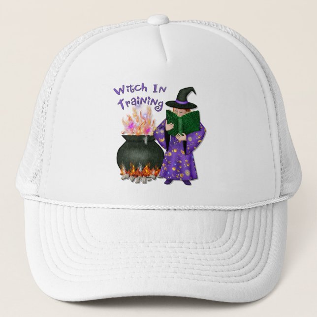 Casquette Sorcière en formation (Devant)