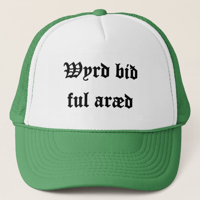 casquette "SORT" (Devant)