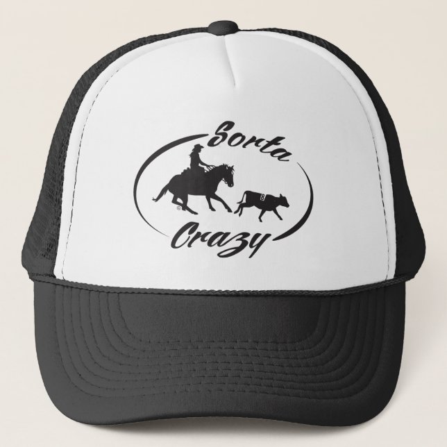 Casquette Sorta fou - noir (Devant)