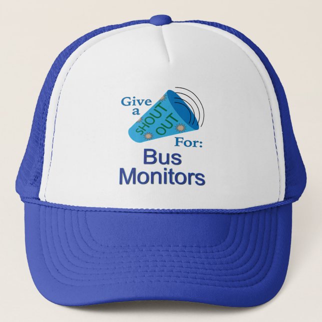 Casquette Sortez pour les moniteurs de bus (Devant)