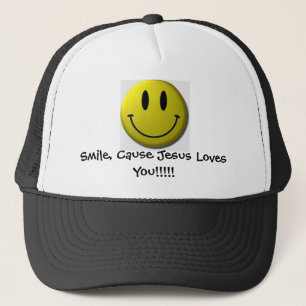 Casquette Sourire, amours de Jésus de cause vous ! ! ! ! !