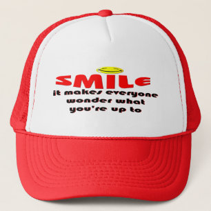 Casquette Sourire - incitez les personnes à se demander ce