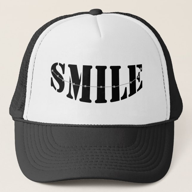 Casquette SOURIRE - les croisillons sont impressionnants (Devant)