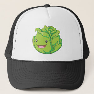 Casquette Sourire végétal de chou heureux