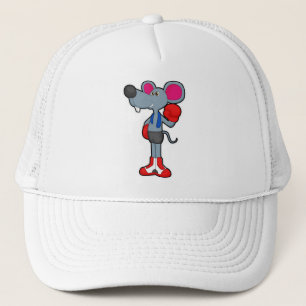 Casquette Souris à Boxing avec gants de Boxing
