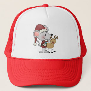 Casquette Souris de Noël et