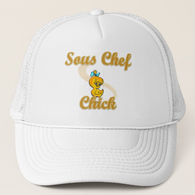 Casquette Sous Chef Chick (Devant)