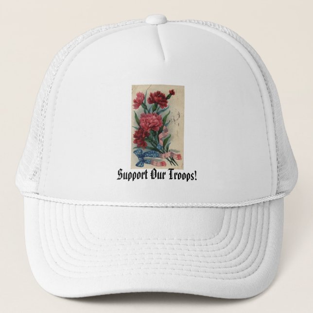 Casquette Soutenez nos troupes ! (Devant)