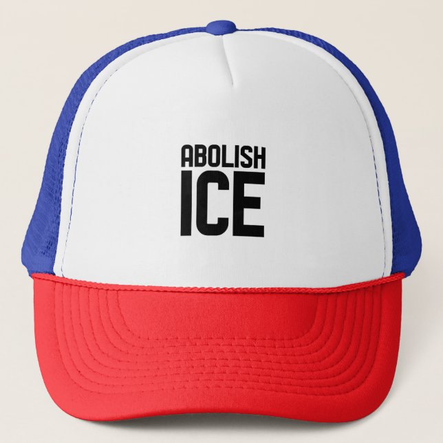 Casquette Soutenez notre immigrant Abolish Ice Protest (Devant)