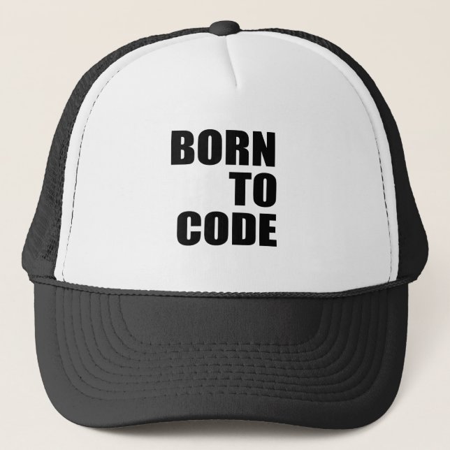 Casquette Soutenu pour coder (Devant)