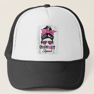 Casquette Soutien du guerrier du cancer du sein Équipe du ca