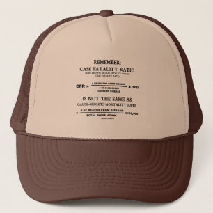 Casquette Souvenez-vous : Le Taux De Fatalité Coque N'Est