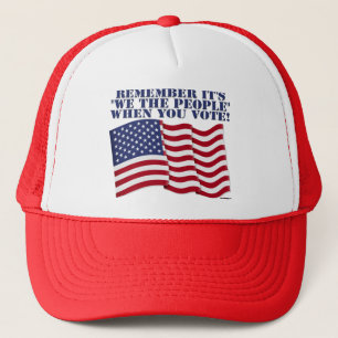 CASQUETTE SOUVENEZ-VOUS QUE C'EST "NOUS LE PEUPLE" QUAND VOU