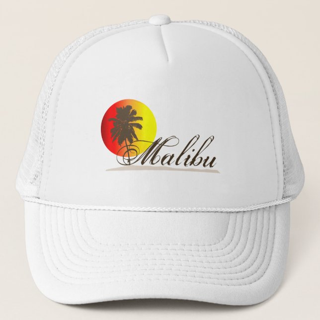 Casquette Souvenir de Malibu la Californie (Devant)