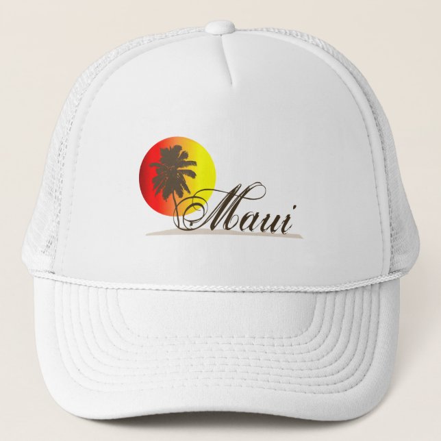 Casquette Souvenir de Maui Hawaï (Devant)