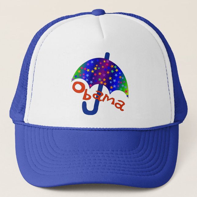 Casquette Souvenir d'Inaguration de parapluie d'Obama (Devant)