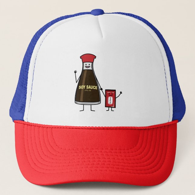 Casquette Soy Sauce Bouteille Paquet enfant condiment enfant (Devant)
